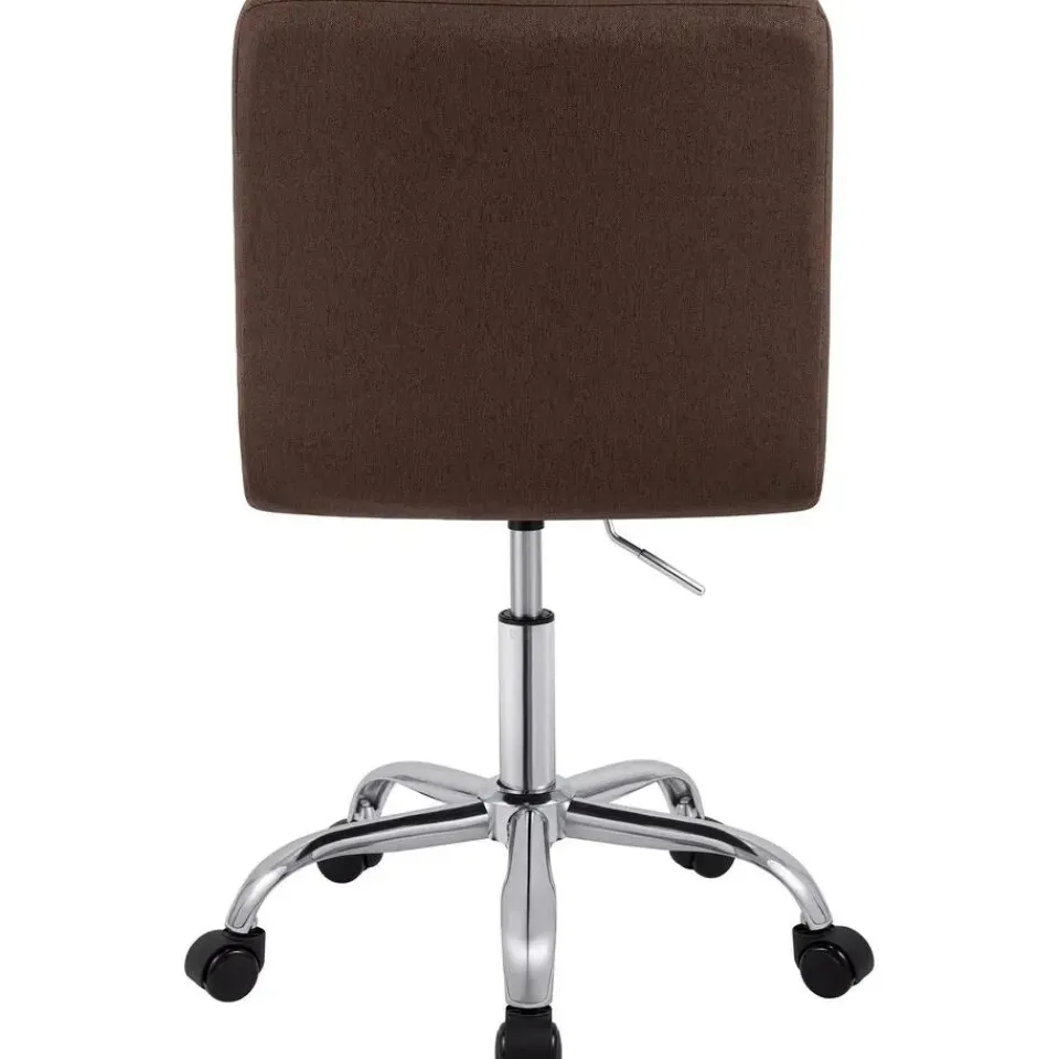 CLP Bureaustoel Darfield Stof - bruin Hot