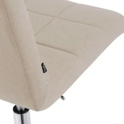 CLP Bureaustoel Darfield Stof - creme Online