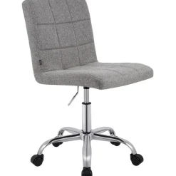 CLP Bureaustoel Darfield Stof - grijs Sale