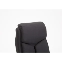 CLP Bureaustoel XL Vaud chroom Frame - Stof - zwart Sale