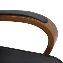 CLP Bureaustoel Yankton Kunstleer - walnoot/zwart Sale