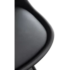 CLP Eetkamerstoel Linares natura Frame - Kunststof - zwart/zwart Sale