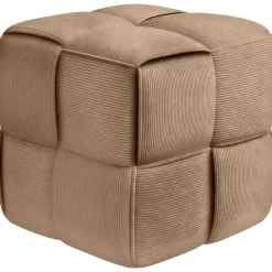 CLP Hocker Forinta Ribstof - taupe Sale