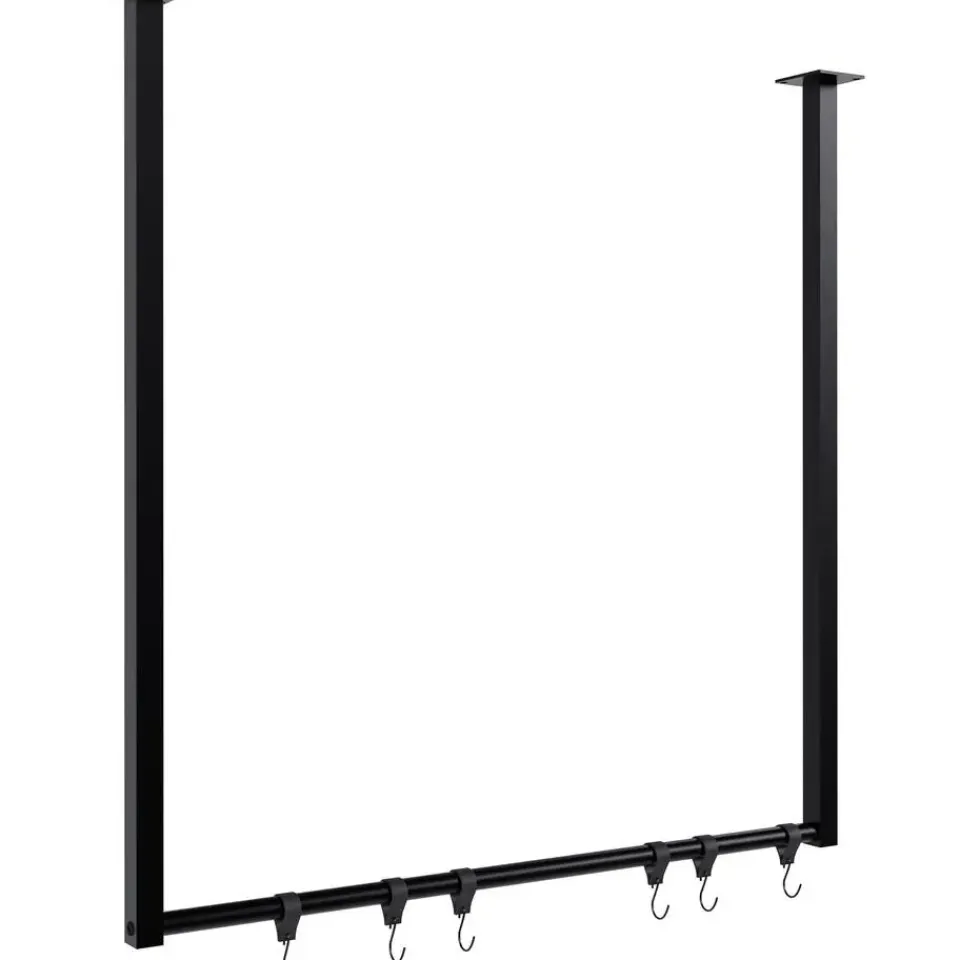 CLP Kledingrek Fenton 80x80x7 cm - zwart Hot