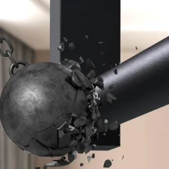 CLP Kledingrek Fenton 80x80x7 cm - zwart Hot