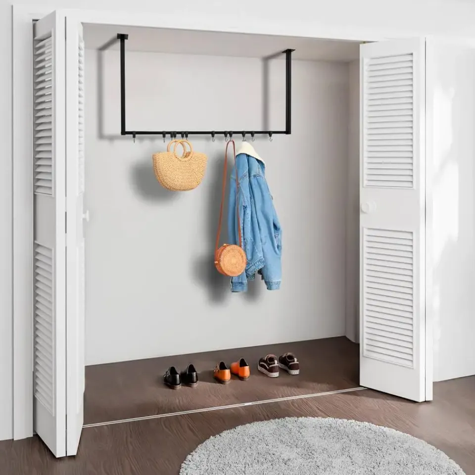 CLP Kledingrek Fenton 60x120x7 cm - zwart Sale