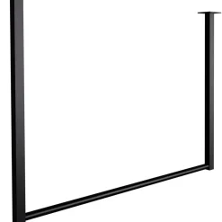 CLP Kledingrek Fenton 60x80x7 cm - zwart