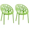 CLP Set van 2 Tuinstoel Hope Kunststof - groen Discount