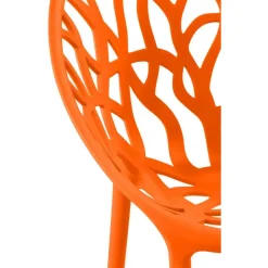 CLP Set van 2 Tuinstoel Hope Kunststof - oranje Best