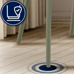 CLP Set van 2 Tuinstoel Hope Kunststof - olijf Hot