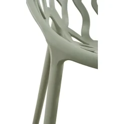 CLP Set van 2 Tuinstoel Hope Kunststof - olijf Hot