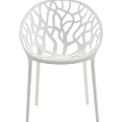 CLP Set van 2 Tuinstoel Hope Kunststof - wit Sale