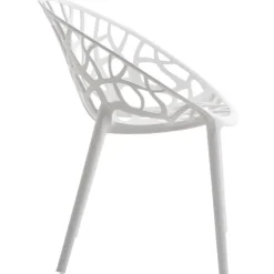 CLP Set van 2 Tuinstoel Hope Kunststof - wit Sale