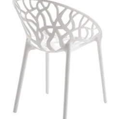 CLP Set van 2 Tuinstoel Hope Kunststof - wit Sale