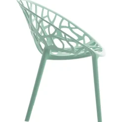 CLP Set van 2 Tuinstoel Hope Kunststof - lichtgroen New