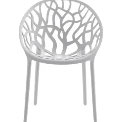 CLP Set van 2 Tuinstoel Hope Kunststof - licht grijs Best