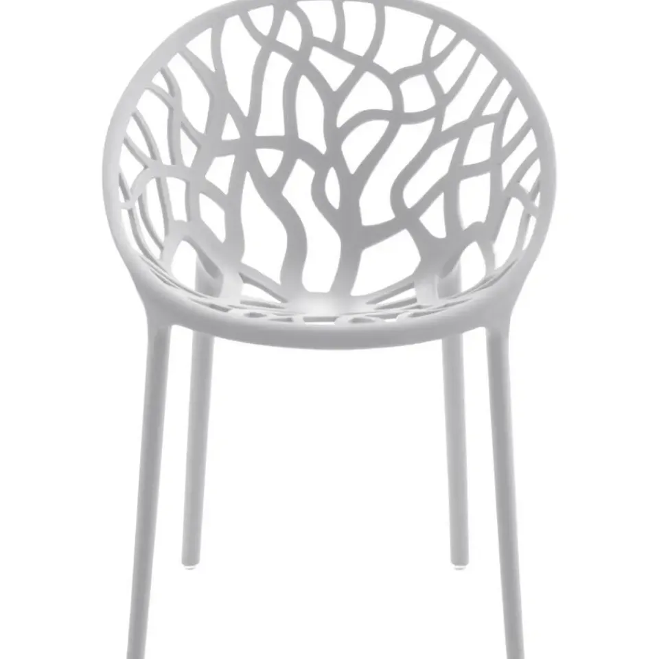 CLP Set van 2 Tuinstoel Hope Kunststof - licht grijs Best