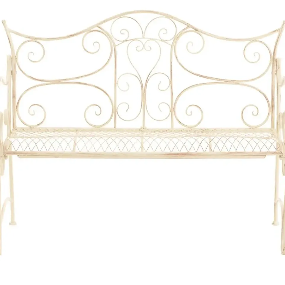 CLP Tuinbank Tara 113 cm - antiek/creme Outlet