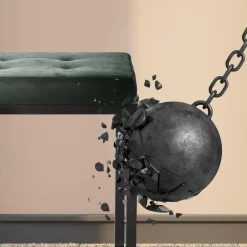 CLP 2-zits Bankje Barci 100 cm - groen Outlet