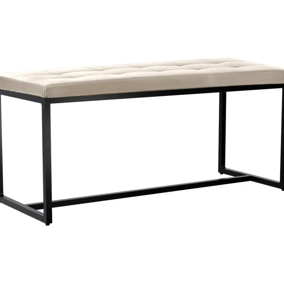 CLP 2-zits Bankje Barci 100 cm - creme Outlet