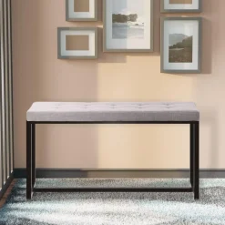 CLP 2-zits Bankje Barci 100 cm - grijs New