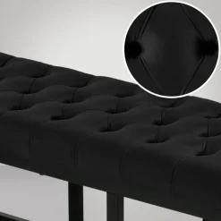 CLP 2-zits Bankje Polson 120 cm - zwart Hot