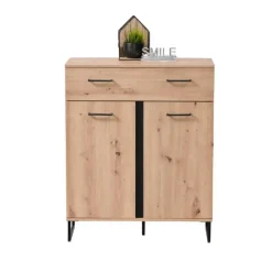 Poldimar Commode Hoggas 2 deuren & 1 lade - eik Best