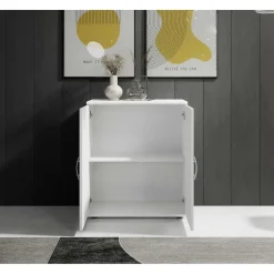 Emob Commode Viviane 60cm met 2 deuren - wit