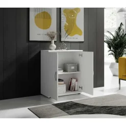 Emob Commode Viviane 60cm met 2 deuren - wit