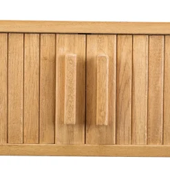 Nordlys Console met 2 deuren van essen en metaal New