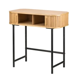 Nordlys Console met 2 deuren van essen en metaal New