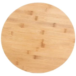 Merkloos Cook Concept draaibaar serveer plateau - bamboe hout - D35 cm Clearance