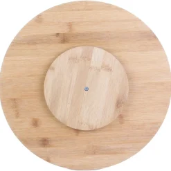 Merkloos Cook Concept draaibaar serveer plateau - bamboe hout - D35 cm Clearance