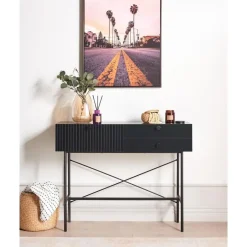 Leen Bakker COVENTRY - Sidetable - Zwart - MDF Sale