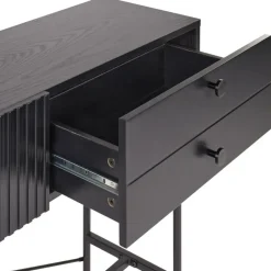 Leen Bakker COVENTRY - Sidetable - Zwart - MDF Sale