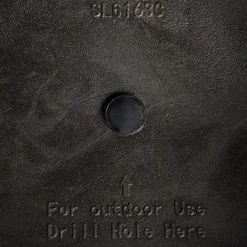 Beliani CROTON - Plantenbak - Wit - 35 cm - Stenenmix Outlet