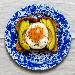 Merkloos Crow Canyon Home Saladeborden Splatter - Set van 4 - Zwart