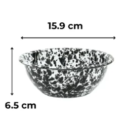 Merkloos Crow Canyon Home Serviesset Splatter - 4-delig - Blauw Discount