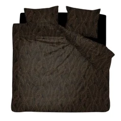 Damai Bellezza - Dekbedovertrek - Satijn - 240x200/220 cm - Zwart