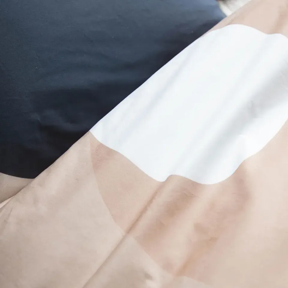 Damai dekbedovertrek Miro - Katoen - 240x200/220 cm - Double Cream New