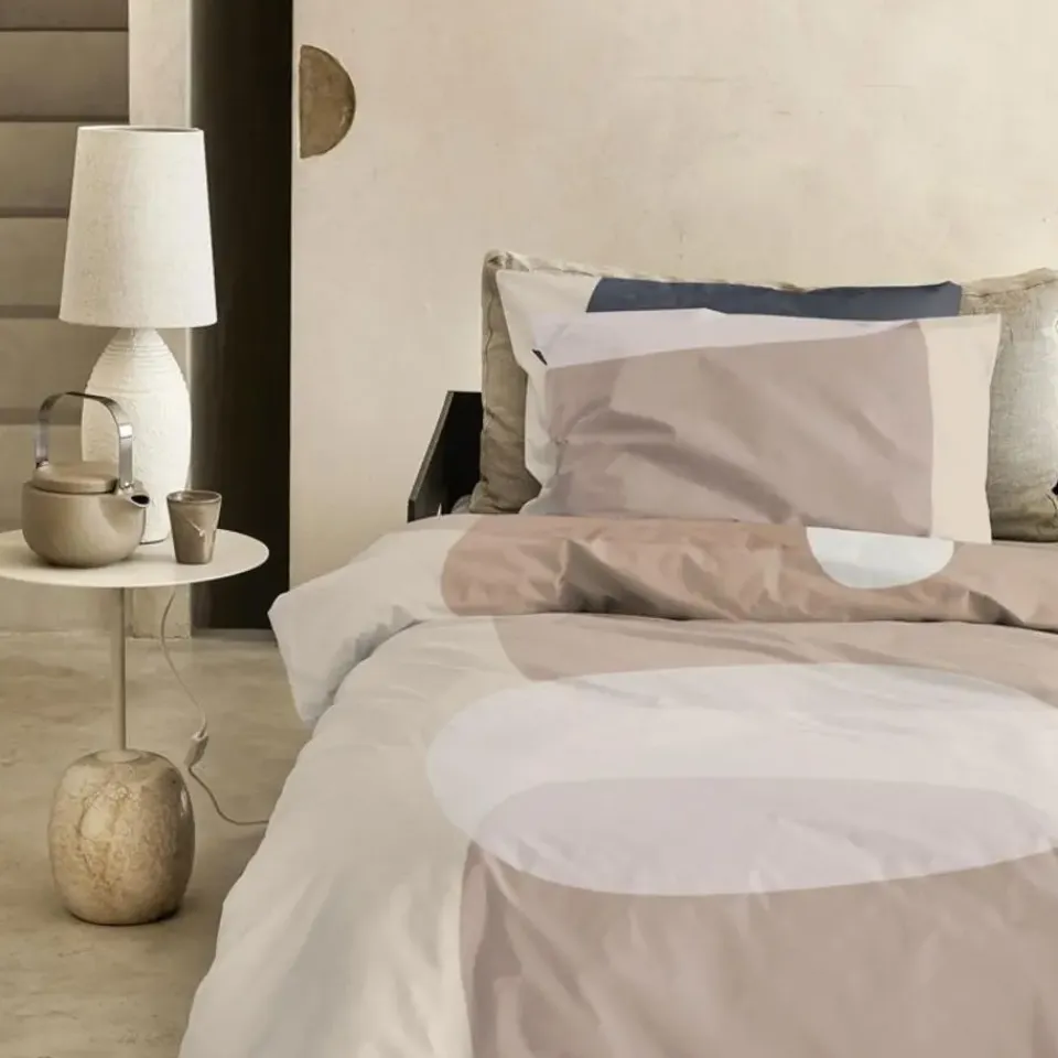 Damai dekbedovertrek Miro - Katoen - 240x200/220 cm - Double Cream New