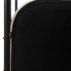 Beliani DANNEMOIS - Tweepersoonsbed - Taupe - 160x200 cm - Bouclé Outlet