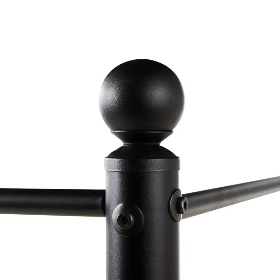 Beliani DANNEMOIS - Tweepersoonsbed - Taupe - 160x200 cm - Bouclé Outlet