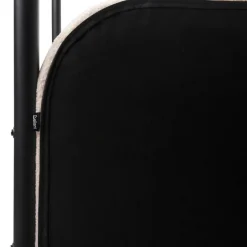 Beliani DANNEMOIS - Tweepersoonsbed - Beige - 140x200 cm - Bouclé Online