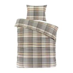 Day Dream Bram - Dekbedovertrek - Eenpersoons - 140 x 200/220 - Grijs Outlet