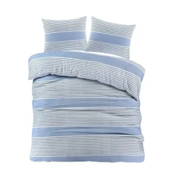 Day Dream Davos - Dekbedovertrek - Tweepersoons - 200 x 200/220 - Lichtblauw