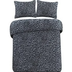 Day Dream Dekbedovertrek Panter - 240x200/220 cm - Grijs Outlet