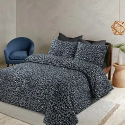 Day Dream Dekbedovertrek Panter - 240x200/220 cm - Grijs Outlet