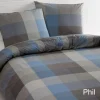 Day Dream Dekbedovertrek Phil - 140x200/220 cm - Blauw Clearance
