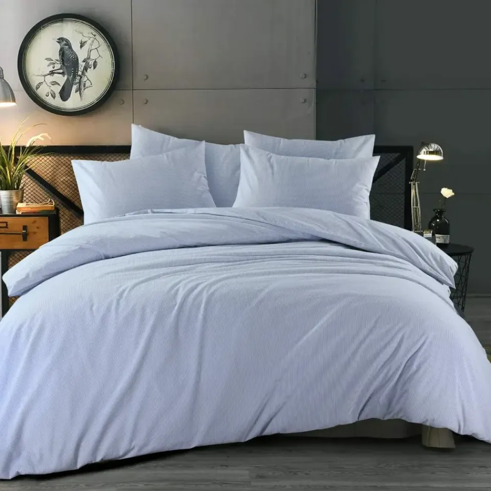 Day Dream Dorien - Dekbedovertrek - Tweepersoons - 200x200/220 cm - Blauw